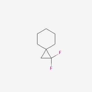 molecular formula C8H12F2 B14616660 1,1-Difluorospiro[2.5]octane CAS No. 59987-85-8