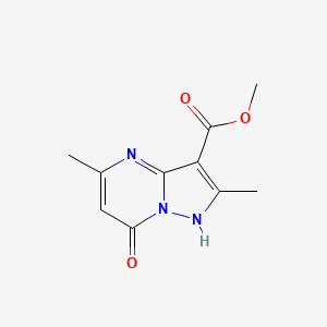 B1461668 Methyl 7-hydroxy-2,5-dimethylpyrazolo[1,5-a]pyrimidine-3-carboxylate CAS No. 1158775-59-7