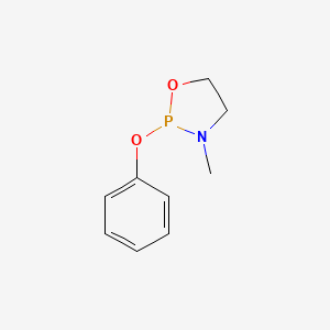 3-Methyl-2-phenoxy-1,3,2-oxazaphospholidine