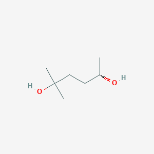 molecular formula C7H16O2 B14616771 (5S)-2-Methylhexane-2,5-diol CAS No. 57314-03-1