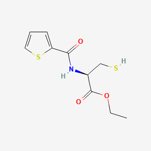 L-Cysteine, N-(2-thienylcarbonyl)-, ethyl ester