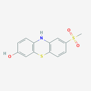 8-(Methanesulfonyl)-10H-phenothiazin-3-ol