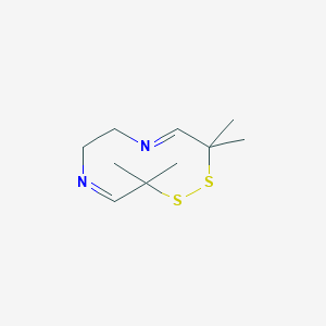 1,2,5,8-Dithiadiazecine, 3,6,7,10-tetrahydro-3,3,10,10-tetramethyl-