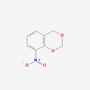 molecular formula C8H7NO4 B14616925 8-Nitro-2H,4H-1,3-benzodioxine CAS No. 57356-29-3