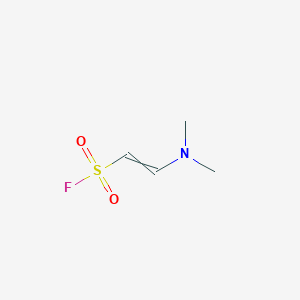 molecular formula C4H8FNO2S B14616980 2-(Dimethylamino)ethene-1-sulfonyl fluoride CAS No. 60538-07-0