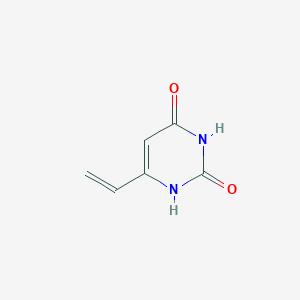 molecular formula C6H6N2O2 B1461701 6-vinylpyrimidine-2,4(1H,3H)-dione CAS No. 36803-40-4