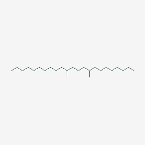 molecular formula C25H52 B14617010 9,13-Dimethyltricosane CAS No. 60696-27-7