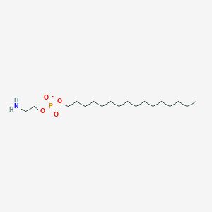 molecular formula C18H39NO4P- B14617065 2-Aminoethyl hexadecyl phosphate CAS No. 57303-02-3