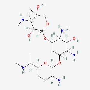 molecular formula C21H43N5O7 B14617075 5-Deoxygentamicin C(sub 1) CAS No. 60768-21-0