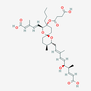 molecular formula C36H52O11 B146171 还原型霉素 A CAS No. 134615-37-5