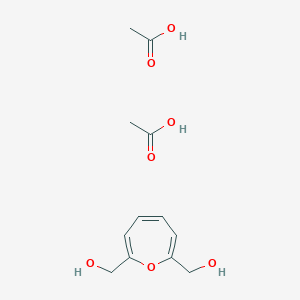 Acetic acid--(oxepine-2,7-diyl)dimethanol (2/1)