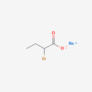 molecular formula C4H6BrNaO2 B14617132 Sodium 2-bromobutyrate CAS No. 58113-95-4