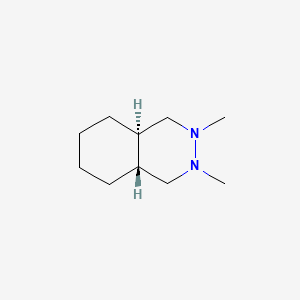 (4aR,8aR)-2,3-Dimethyldecahydrophthalazine