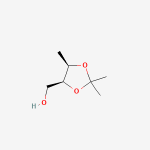 [(4S,5R)-2,2,5-trimethyl-1,3-dioxolan-4-yl]methanol