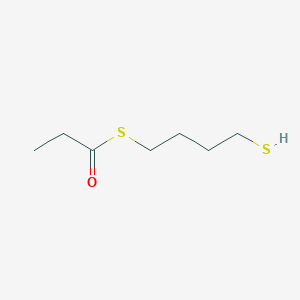 S-(4-Sulfanylbutyl) propanethioate