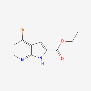 Ethyl 4-bromo-1H-pyrrolo[2,3-B]pyridine-2-carboxylate