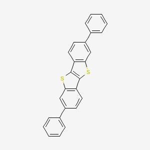 molecular formula C26H16S2 B1461723 2,7-Diphenyl[1]benzothieno[3,2-b][1]benzothiophene CAS No. 900806-58-8