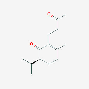 (6S)-3-Methyl-2-(3-oxobutyl)-6-(propan-2-yl)cyclohex-2-en-1-one