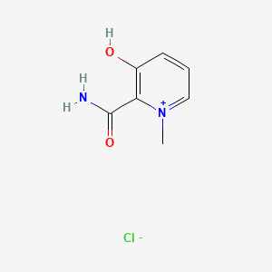molecular formula C7H9ClN2O2 B1461726 2-Carbamoyl-3-Hydroxy-1-Methylpyridinium Chloride CAS No. 24027-06-3