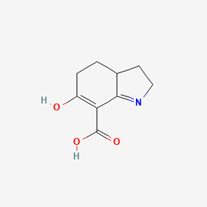 6-Oxo-2,3,3a,4,5,6-hexahydro-1H-indole-7-carboxylic acid