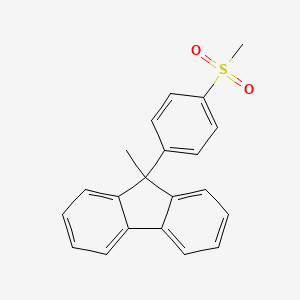 9-[4-(Methanesulfonyl)phenyl]-9-methyl-9H-fluorene