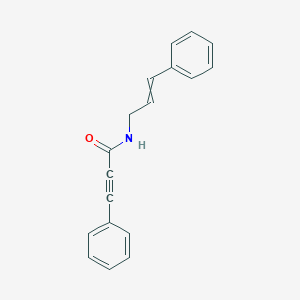 N-Cinnamyl-3-phenyl-prop-2-ynamide