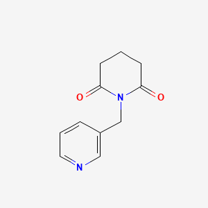 1-[(Pyridin-3-yl)methyl]piperidine-2,6-dione