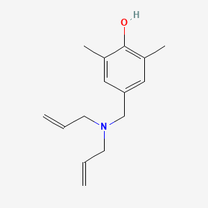 4-{[Di(prop-2-en-1-yl)amino]methyl}-2,6-dimethylphenol