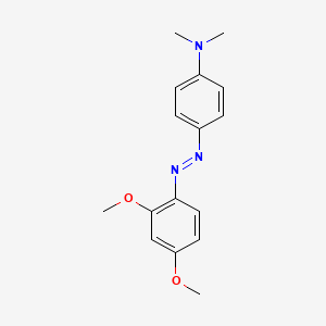 4-[(E)-(2,4-Dimethoxyphenyl)diazenyl]-N,N-dimethylaniline