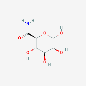 molecular formula C6H11NO6 B1461741 葡萄糖吡喃酰胺 CAS No. 3789-97-7