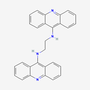 Acridine, 9,9'-ethylenediiminobis-