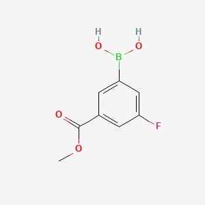 3-Fluoro-5-methoxycarbonylphenylboronic acid