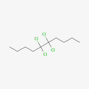 5,5,6,6-Tetrachlorodecane