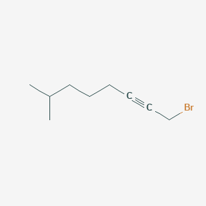 molecular formula C9H15Br B14617578 1-Bromo-7-methyloct-2-yne CAS No. 60187-91-9