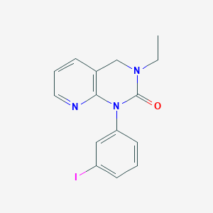 3-Ethyl-1-(3-iodophenyl)-3,4-dihydropyrido[2,3-d]pyrimidin-2(1H)-one