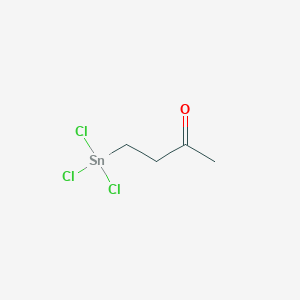 4-(Trichlorostannyl)butan-2-one