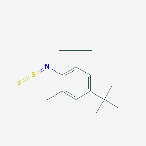 Benzenamine, 2,4-bis(1,1-dimethylethyl)-6-methyl-N-sulfinothioyl-