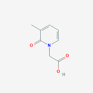 2-(3-Methyl-2-oxo-1,2-dihydropyridin-1-yl)acetic acid