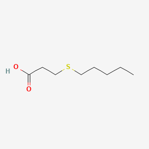 3-(Pentylsulfanyl)propanoic acid