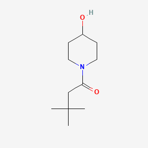 1-(4-Hydroxypiperidin-1-yl)-3,3-dimethylbutan-1-one