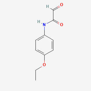 molecular formula C10H11NO3 B14617934 p-Glyoxylophenetidide CAS No. 59159-83-0