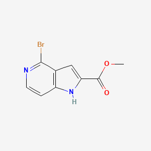 methyl 4-bromo-1H-pyrrolo[3,2-c]pyridine-2-carboxylate