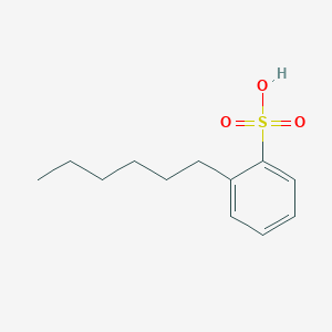 2-Hexylbenzene-1-sulfonic acid