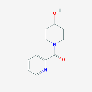 molecular formula C11H14N2O2 B1461804 (4-Hydroxypiperidin-1-yl)(pyridin-2-yl)methanone CAS No. 1090444-22-6