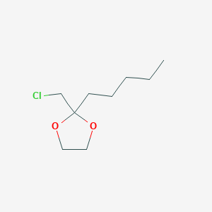 2-(Chloromethyl)-2-pentyl-1,3-dioxolane