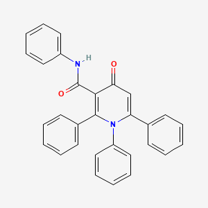 1,4-Dihydro-4-oxo-N,1,2,6-tetraphenylnicotinamide