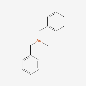 Dibenzyl(methyl)arsane