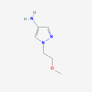 molecular formula C6H11N3O B1461816 1-(2-methoxyethyl)-1H-pyrazol-4-amine CAS No. 948570-74-9