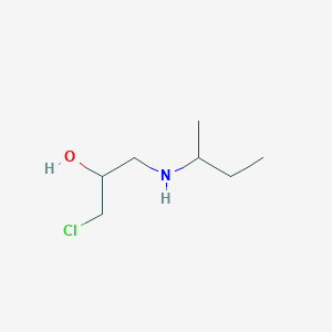 1-[(Butan-2-yl)amino]-3-chloropropan-2-ol