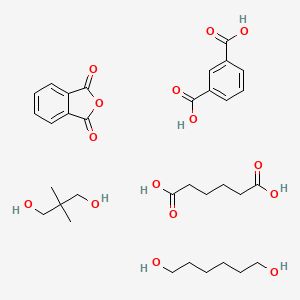 Benzene-1,3-dicarboxylic acid;2-benzofuran-1,3-dione;2,2-dimethylpropane-1,3-diol;hexanedioic acid;hexane-1,6-diol